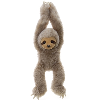 Hanging Stuffed Sloth 20 Inch Plush Animal by Fiesta
