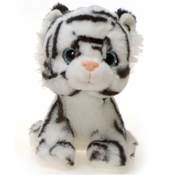 Windy the Jungle Babies White Tiger Stuffed Animal by Fiesta