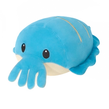 Lil Huggy Fray Blue Cuttlefish Stuffed Animal by Fiesta