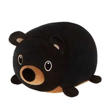 Lil Huggy Bodhi Black Bear Stuffed Animal by Fiesta
