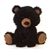 Bernard the Scruffy Black Bear Stuffed Animal by Fiesta