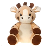 Godfrey the Smooth Stuffed Giraffe Huggy Huggables by Fiesta