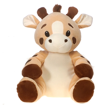 Godfrey the Smooth Stuffed Giraffe Huggy Huggables by Fiesta