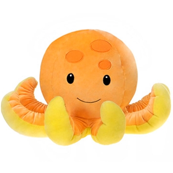 Ophelia the Smooth Stuffed Octopus Huggy Huggables by Fiesta