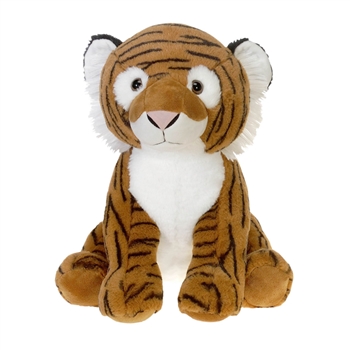 Large Sitting Stuffed Tiger by Fiesta