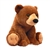 Large Sitting Stuffed Grizzly Bear by Fiesta