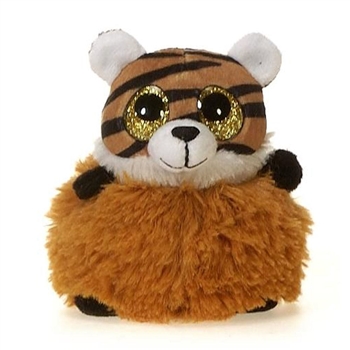 Tommy the Pom Pals Tiger Stuffed Animal by Fiesta