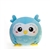 Huggy Huggables Plush Blue Owl by Fiesta
