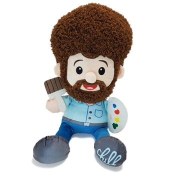 Stuffed Bob Ross 19 Inch Plush by Fiesta