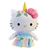 Small Hello Kitty Stuffed Animal with Unicorn Horn by Fiesta