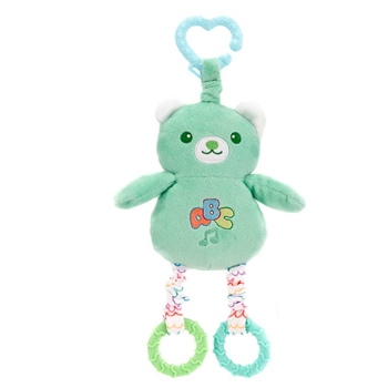 Huggy Huggables Baby Safe Plush Bear Activity Toy with Sound by Fiesta