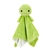 Huggy Huggables Baby Safe Plush Turtle Blankie with Rattle by Fiesta