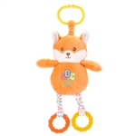 Huggy Huggables Baby Safe Plush Fox Activity Toy with Sound by Fiesta