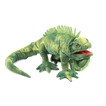 Full Body Iguana Puppet by Folkmanis Puppets