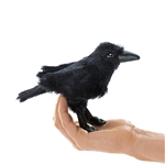 Raven Finger Puppet by Folkmanis Puppets