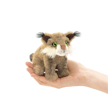 Bobcat Finger Puppet by Folkmanis Puppets