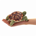 Mini Tortoise Finger Puppet by Folkmanis Puppets