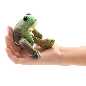 Sitting Frog Finger Puppet by Folkmanis Puppets