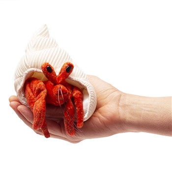 Hermit Crab Finger Puppet by Folkmanis Puppets