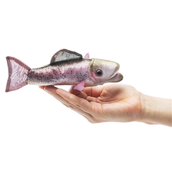 Rainbow Trout Finger Puppet by Folkmanis Puppets