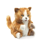 Full Body Orange Kitten Puppet by Folkmanis Puppets