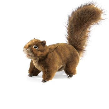 Full Body Red Squirrel Puppet by Folkmanis Puppets