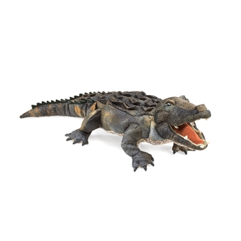 Full Body Realistic Alligator Puppet by Folkmanis Puppets