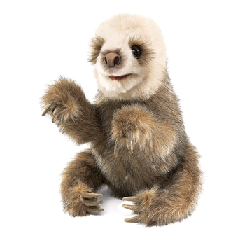Full Body Baby Sloth Puppet by Folkmanis Puppets