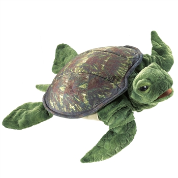 Full Body Sea Turtle Puppet by Folkmanis Puppets