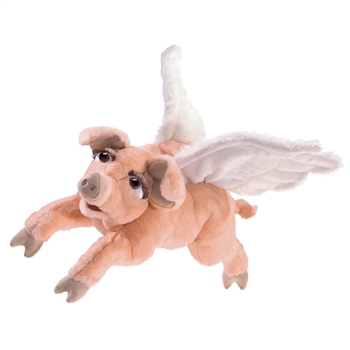Full Body Flying Pig Puppet by Folkmanis Puppets