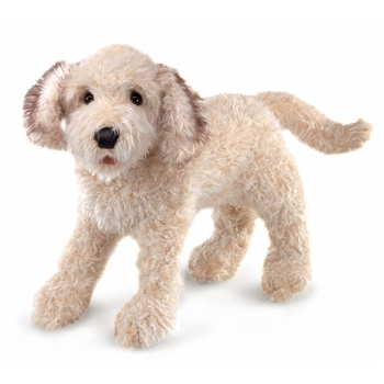 Full Body Labradoodle Puppet by Folkmanis Puppets