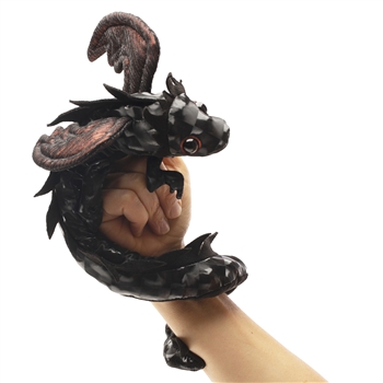 Midnight Dragon Wristlet Puppet by Folkmanis Puppets
