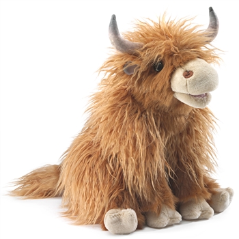 Full Body Highland Cow Puppet by Folkmanis Puppets