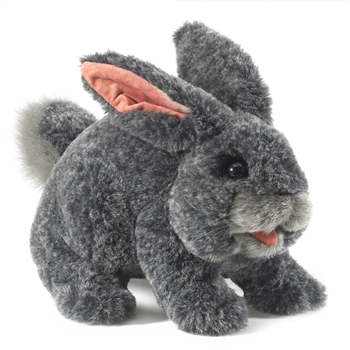 Full Body Gray Rabbit Puppet by Folkmanis Puppets