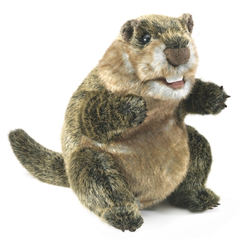 Full Body Groundhog Puppet by Folkmanis Puppets