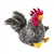 Full Body Barred Rock Rooster Puppet by Folkmanis Puppets