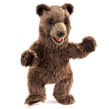 Full Body Bear Cub Puppet by Folkmanis Puppets