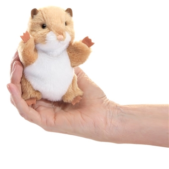 Mini Hamster Finger Puppet by Folkmanis Puppets