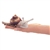 Mini Snail Plush Finger Puppet by Folkmanis Puppets