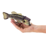 Mini Largemouth Bass Finger Puppet by Folkmanis Puppets