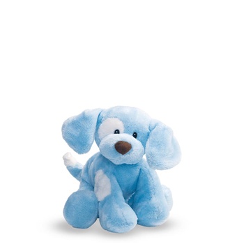 Barking Spunky the Blue Plush Puppy by Gund