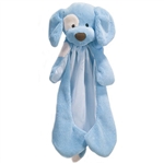 Spunky the Plush Blue Dog Huggybuddy Baby Blanket by Gund
