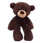 Fuzzy Chocolate Teddy Bear Stuffed Animal by Gund