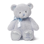 Large Blue Baby Safe My First Teddy Bear by Gund