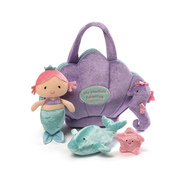 Plush My Mermaid Adventure Playset for Babies by Gund