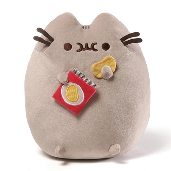 Snackable Plush Pusheen the Cat with Chips by Gund