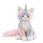 Shimmer Caticorn Plush Cat with Unicorn Horn by Gund