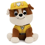 Paw Patrol Rubble 6 Inch Stuffed Dog by Gund