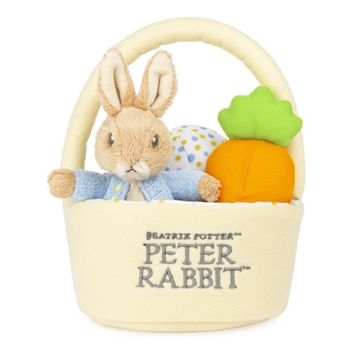 Peter Rabbit Plush Easter Basket by Gund