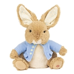 Peek-A-Ears Animated Peter Rabbit Stuffed Animal by Gund